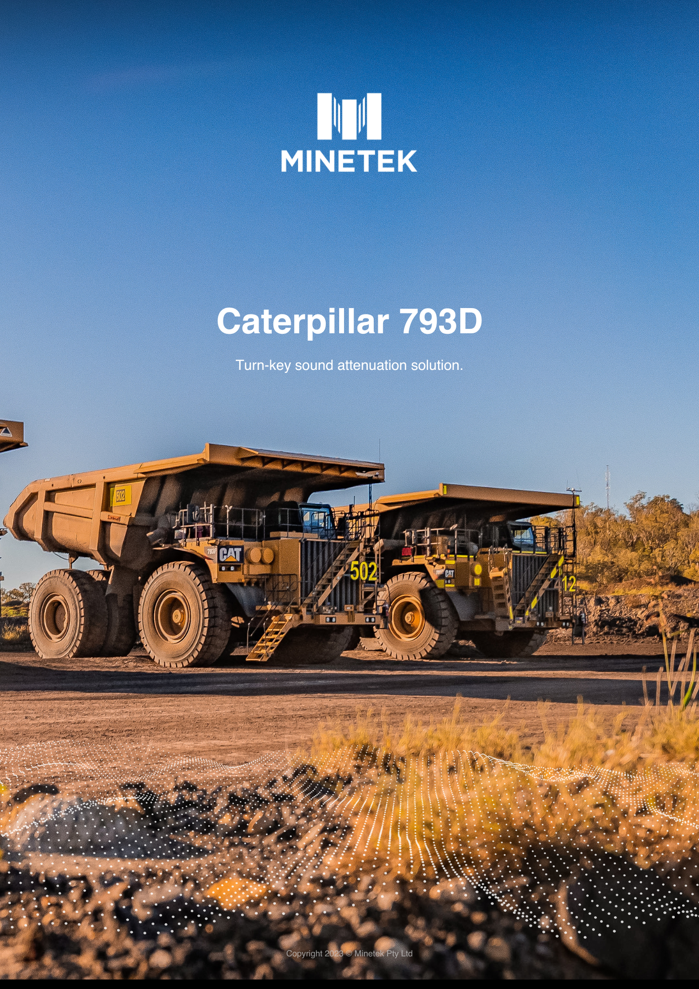Caterpillar 793D - Front Cover